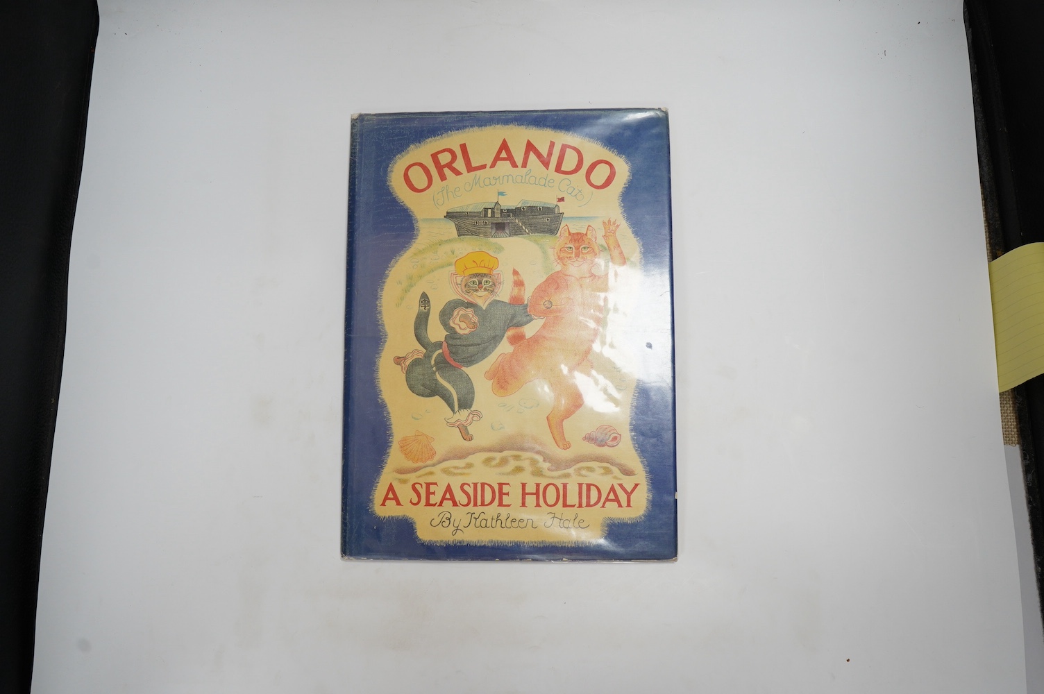 Hale, Kathleen - Orlando (The Marmalade Cat): A Seaside Holiday, 1st edition, lithographed illustrations by the author, printed in colour throughout, folio, original cloth-backed pictorial boards, dust-jacket, with price
